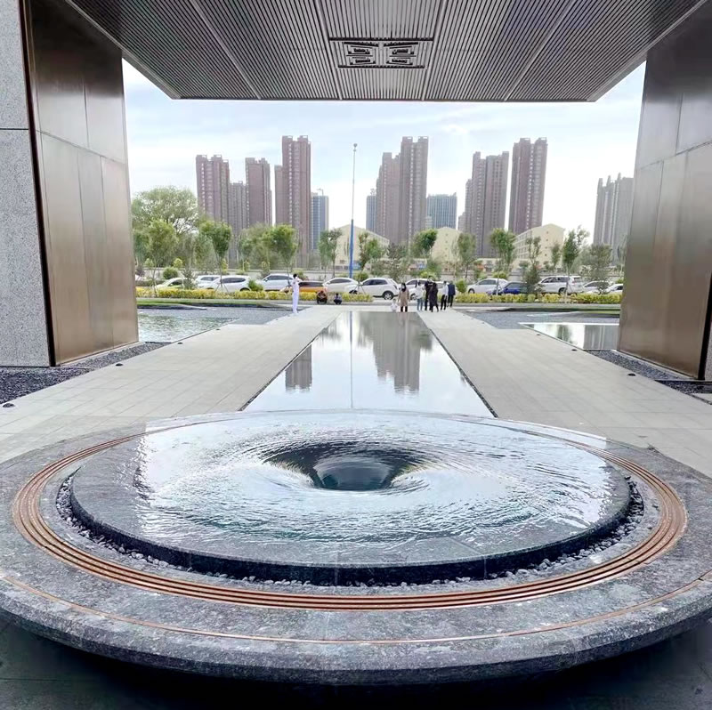 漩涡水景